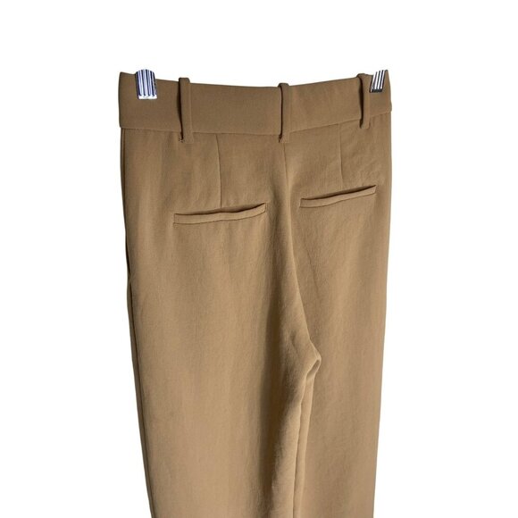 Wilfred The Effortless Pleated Tan Camel Pant Crepette-sz 00 - Picture 10 of 11